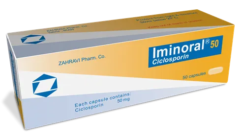 تصویر IMINORAL 50MG CAP